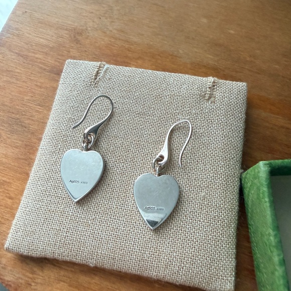 Authentic Gucci dangling heart earrings - Picture 5 of 6